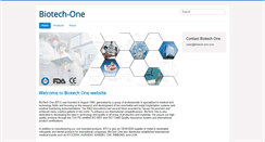Desktop Screenshot of biotech-one.com